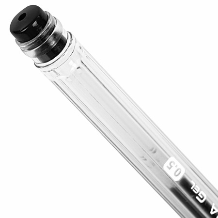 Ручки гелевые BRAUBERG "EXTRA", ЧЕРНЫЕ, НАБОР 4 штуки, узел 0,5 мм, линия 0,35 мм, 143906 - Наборы гелевых ручек