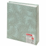 Фотоальбом BRAUBERG "Папоротник" на 200 фото 10х15 см, твердая обложка, термосварка, 391171 - Фотоальбомы