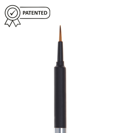 Кисть Roubloff складная синтетика имитация колонка круглая №2 серия PS1VT - Кисти художественные из синтетического волоса