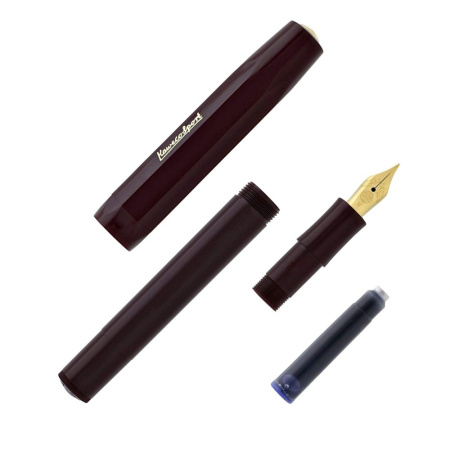 Ручка перьевая KAWECO CLASSIC Sport M 0.9мм бордовый корпус - Перьевые ручки