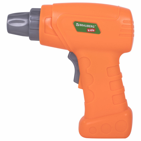 Конструктор с шуруповертом РАЗВИВАЮЩИЙ 247 деталей, BRAUBERG KIDS, 665204 - Конструкторы