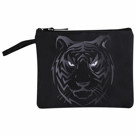 Папка для тетрадей BRAUBERG А5, 1 отделение, полиэстер, на молнии, с ручкой, "Tiger", 271500 - Папки для тетрадей и уроков труда