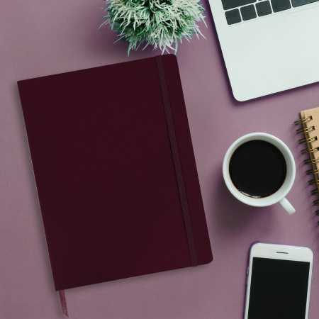 Блокнот-скетчбук БОЛЬШОЙ ФОРМАТ (180х250 мм) В5, BRAUBERG ULTRA, 80 г/м2, 96 л., без линовки, коричневый, 113067 - Бизнес-блокноты и бизнес-тетради