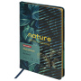 Блокнот А5 (143x210 мм), BRAUBERG VISTA "Nature", под кожу, твердый, срез фольга, 80 л., 112078 - Бизнес-блокноты и бизнес-тетради