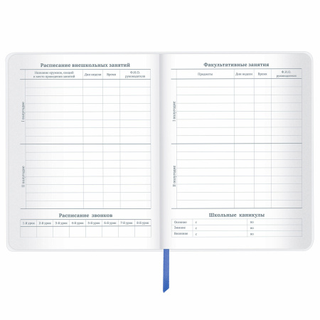 Дневник 1-11 класс 48 л., кожзам (гибкая), термотиснение, фольга, BRAUBERG, "Космос", 106172 - Дневники универсальные