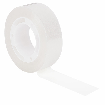 Клейкие ленты 12 мм х 33 м канцелярские STAFF CLASSIC, КОМПЛЕКТ 12 шт., прозрачные, 271259 - Клейкие ленты канцелярские