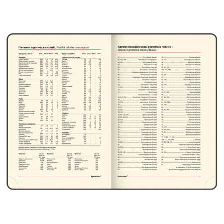 Ежедневник датированный 2023 А5 138x213 мм BRAUBERG "Imperial", под кожу, черный, 114036 - Ежедневники с покрытием "под кожу и ткань"