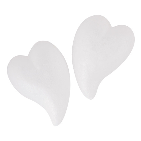 Пенопластовые заготовки для творчества "Сердечки-капли", 4 шт., 65 мм, ОСТРОВ СОКРОВИЩ, 661364 - Заготовки и основы для творчества