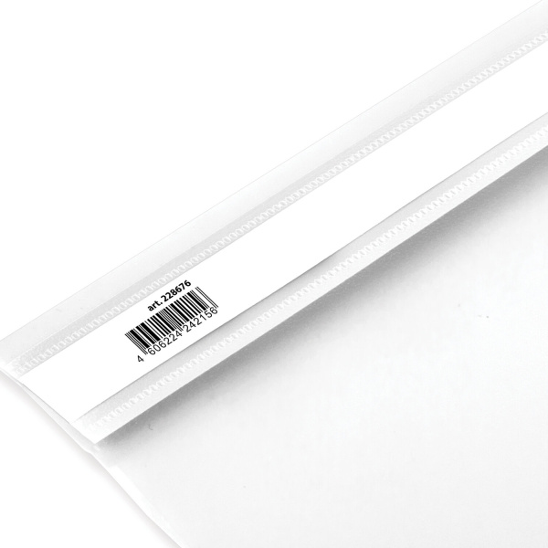 Скоросшиватель пластиковый BRAUBERG, А4, 130/180 мкм, белый, 228676 - Папки-скоросшиватели мягкие