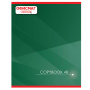 Тетрадь А5, 48 л., ОФИСМАГ, скоба, клетка, обложка картон, КЛАССИЧЕСКАЯ, 402790 - Тетради 40-48 листов