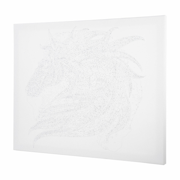 Картина по номерам 40х50 см, ОСТРОВ СОКРОВИЩ "Восточный конь", на подрамнике, акрил, кисти - Картины по номерам