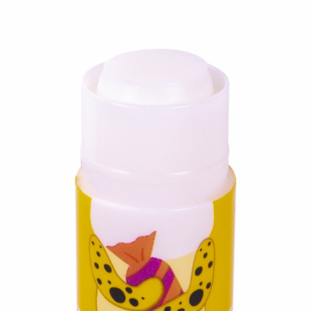 Клей-карандаш "Зверята: панда, слон, леопард", 9 г, фигурный колпачок, BRAUBERG KIDS, 271139 - Клей-карандаш