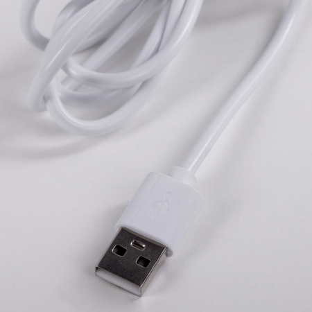 Лупа настольная с LED ПОДСВЕТКОЙ, диаметр 110 мм, увеличение 3, корпус белый, BRAUBERG, 455930 - Лупы