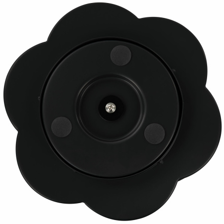 Подставка-органайзер вращающаяся BRAUBERG "Germanium", 7 секций, 110х165х175 мм, черная, металл, 237980 - Подставки канцелярские без наполнения