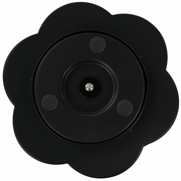 Подставка-органайзер вращающаяся BRAUBERG "Germanium", 7 секций, 110х165х175 мм, черная, металл, 237980 - Подставки канцелярские без наполнения