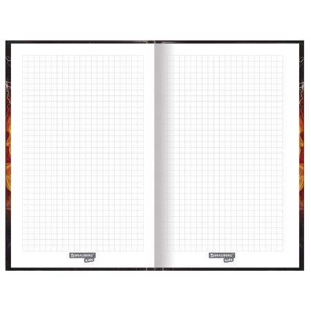 Блокнот А5 (134х206 мм), 80 л., твёрдый, клетка, BRAUBERG KIDS, "Футбол", 114419 - Блокноты детские