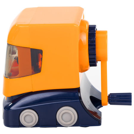 Точилка механическая ПИФАГОР "Грузовик", корпус оранжевый, 228488 - Точилки механические