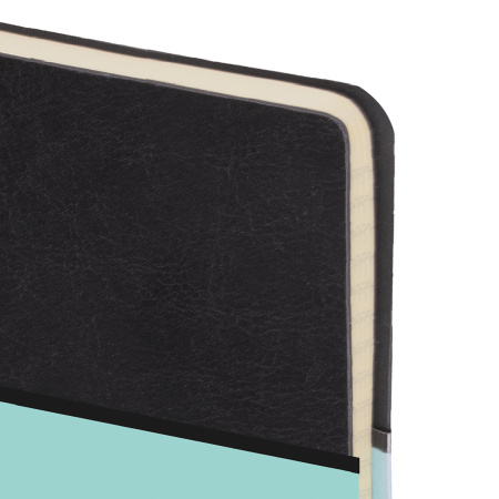 Блокнот А5 (148х218 мм), BRAUBERG "Black Jack", 128 л., гладкий кожзам, резинка, клетка, черный, 125240 - Бизнес-блокноты и бизнес-тетради