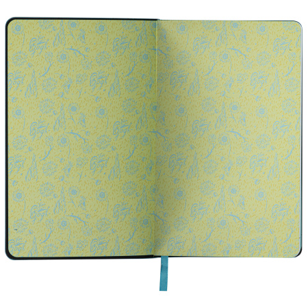 Ежедневник датированный 2023 А5 138x213 мм BRAUBERG "Vista", под кожу, гибкий, "Цветущий миндаль", 114124 - Ежедневники с покрытием "под кожу и ткань"