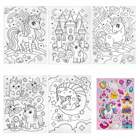 Набор ЮНОГО ХУДОЖНИКА "ЕДИНОРОГ" для рисования и творчества в кейсе ЮНЛАНДИЯ, 165 предметов, 665670 - Наборы для начинающих художников