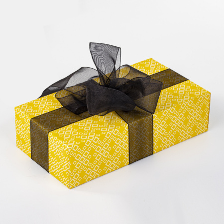 Лента органза ширина 25 мм, длина 30 м, черная, BRAUBERG, 591532 - Ленты для декора, рукоделия и упаковки подарков