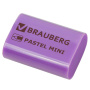 Ластик BRAUBERG "Pastel Mini", 27х18х10 мм, ассорти пастельных цветов, экологичный ПВХ, 229581 - Ластики классические