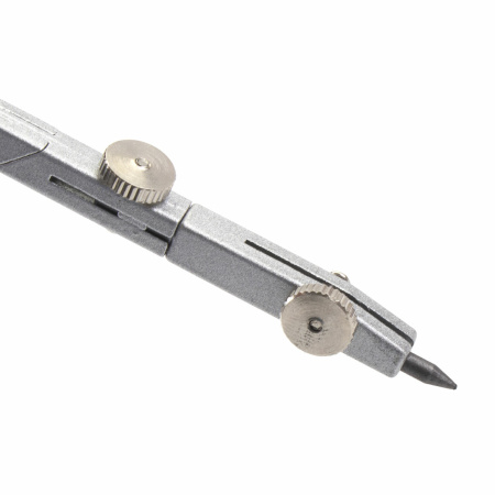 Готовальня BRAUBERG "Student Oxford", 5 предметов циркуль + кронциркуль, держатель, грифель, точилка, 210338 - Циркули и готовальни