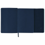 Ежедневник с магнитным клапаном недатированный, под кожу, А5, темно-синий, BRAUBERG "Magnetic X", 113279 - Ежедневники с покрытием "под кожу и ткань"