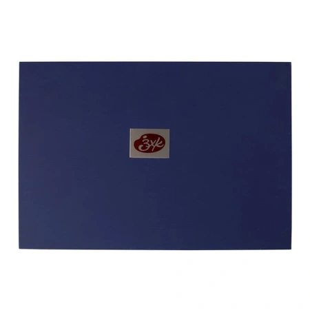 Набор акварельных художественных красок "Белые Ночи" 24 цвета в кюветах 2,5 мл с фарфоровой палитрой и кистями в синем деревянном пенале - Акварель художественная в наборах