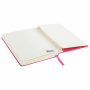 Блокнот-скетчбук А5 (130х210 мм), BRAUBERG ULTRA, балакрон, 80 г/м2, 96 л., без линовки, розовый, 113051 - Бизнес-блокноты и бизнес-тетради