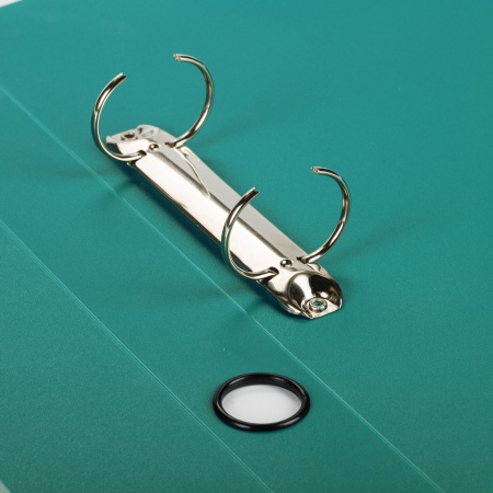 Папка на 2 кольцах BRAUBERG "Стандарт", 40 мм, зеленая, до 300 листов, 0,9 мм, 270481 - Папки на кольцах