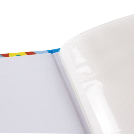 Фотоальбом BRAUBERG на 200 фото 10х15 см, твердая обложка, "Цветочки", разноцветный, 391119 - Фотоальбомы