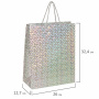Пакеты подарочные 26x12,7x32,4 см, ЗОЛОТАЯ СКАЗКА голография, ассорти, 10 штук - Подарочные пакеты