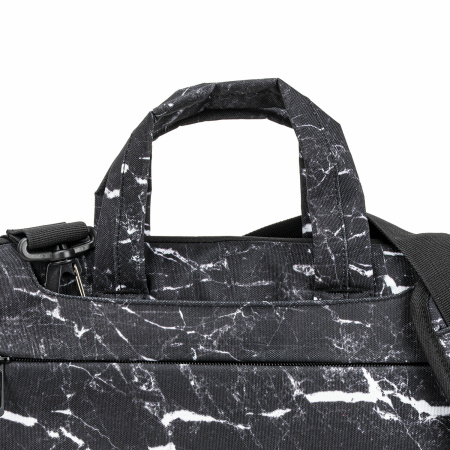 Сумка-портфель BRAUBERG "Marble" с отделением для ноутбука 13-14", 3 кармана, 26х36х3 см, 270835 - Сумки деловые с отделением для ноутбука и планшета