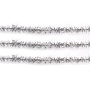 Проволока синельная для творчества "Блестящая", серебряная, 30 шт., 0,6х30 см, ОСТРОВ СОКРОВИЩ, 661544 - Проволока синельная (пушистая)