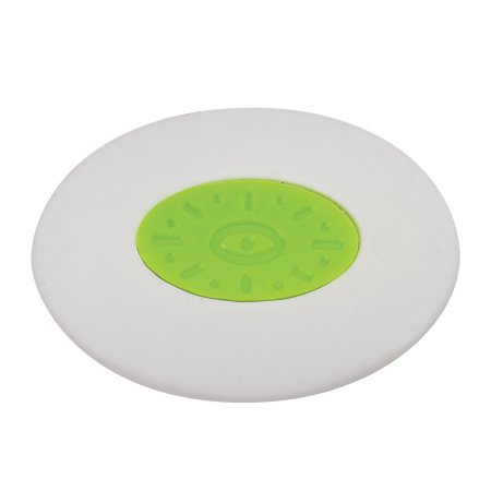 Ластик STAFF "College" PE-070, 42х30х9 мм, овальный, салатовый пластиковый держатель, 228069 - Ластики классические