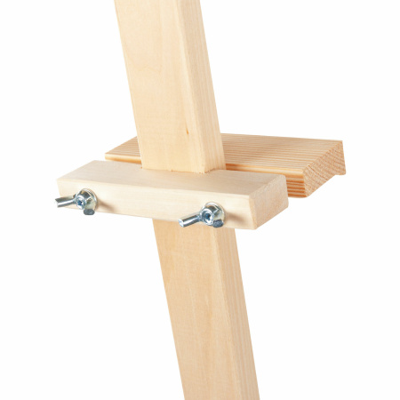 Мольберт напольный из липы "Лира", 67х162х48 см, высота холста до 100 см, BRAUBERG ART DEBUT, 192337 - Мольберты