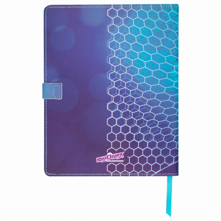 Дневник 1-4 класс 48 л., кожзам (твердая), застежка, ЮНЛАНДИЯ, "ФУТБОЛ", 105958 - Дневники для младших классов