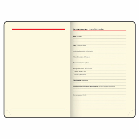 Ежедневник недатированный А5 138х213 мм BRAUBERG "Metropolis Ultra", под кожу, 160 л., черный, 113288 - Ежедневники с покрытием "под кожу и ткань"