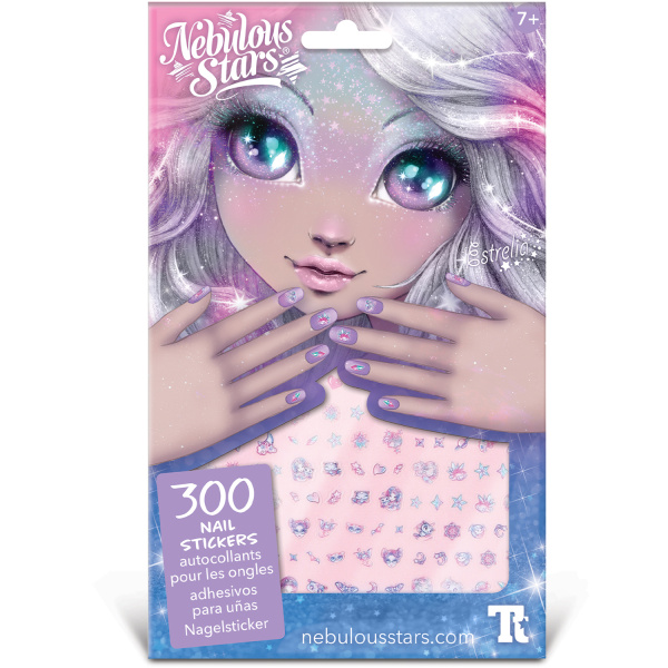 Серия Space: Набор наклеек для ногтей, 300 шт. - Наклейки