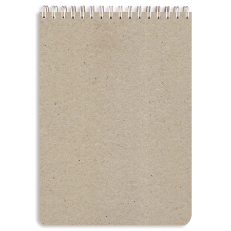 Блокнот А5 146х205 мм, 60 л., гребень, жесткая подложка, клетка, STAFF, 4 вида, 126539 - Блокноты