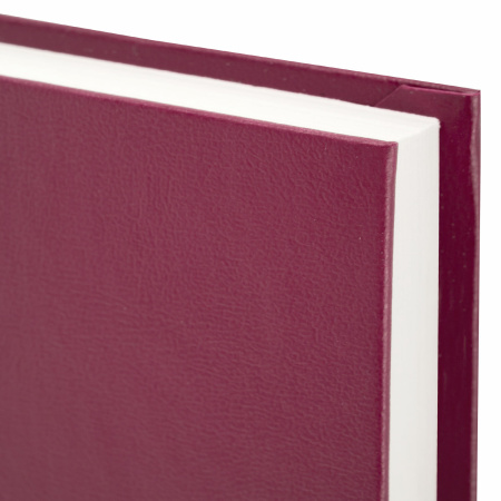 Ежедневник недатированный МАЛЫЙ ФОРМАТ А6 (100х150 мм) STAFF, обложка бумвинил, 160 л., бордовый, 113518 - Ежедневники с твердой обложкой