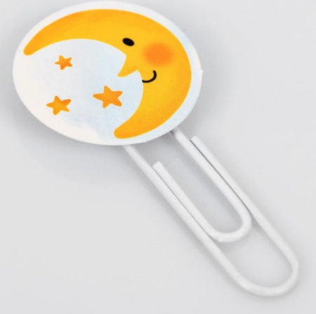 Набор скрепок для скрапбукинга "Сказки перед сном", в наборе 4 шт - Декор из бумаги, рамки, наклейки, фишки