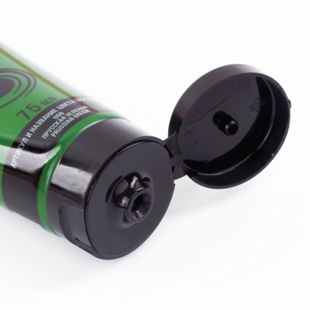 Краска акриловая художественная BRAUBERG ART CLASSIC, туба 75мл, ПРУССКАЯ ЗЕЛЕНАЯ, 191105 - Акриловые краски художественные поштучно