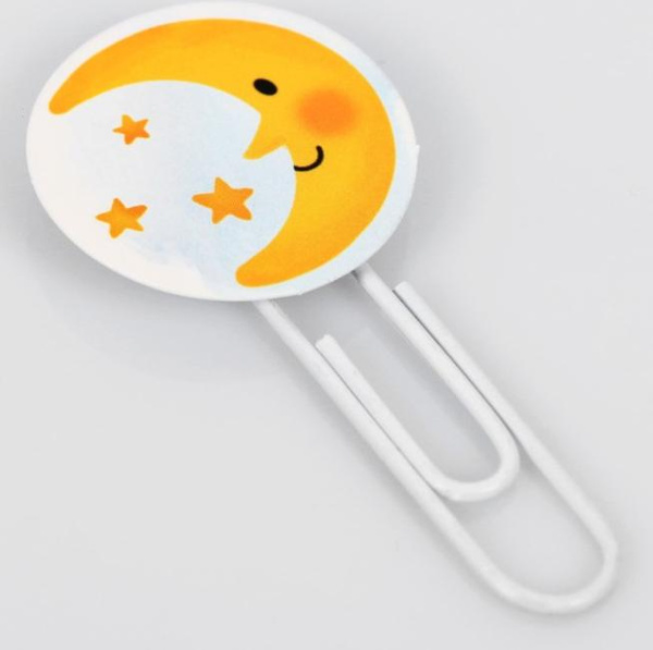 Набор скрепок для скрапбукинга "Сказки перед сном", в наборе 4 шт - Декор из бумаги, рамки, наклейки, фишки