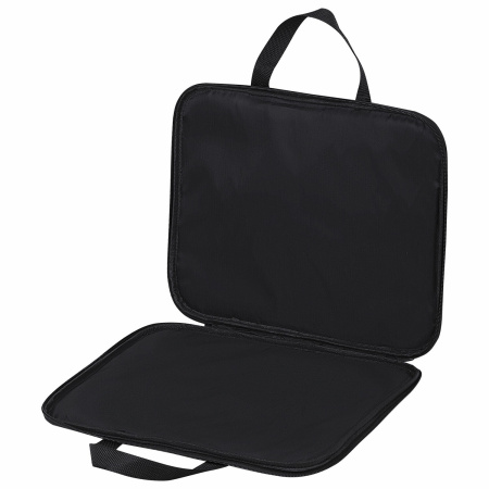 Папка на молнии с ручками BRAUBERG А4, 1 отделение, полиэстер, 20 мм, "Don't be afraid", 271478 - Папки-сумки с ручками