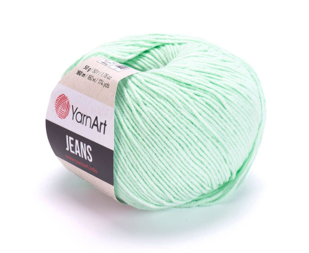 Пряжа YarnArt Jeans №79 (мята)
