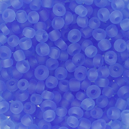 Бисер "Zlatka" 11/0, сиреневый матовый №0006M, 5 уп по 10 гр