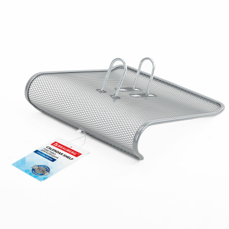 Подставка для календаря большая BRAUBERG "Germanium", металлическая, 57х200х200 мм, серебристая, 231973 - Подставки для календаря