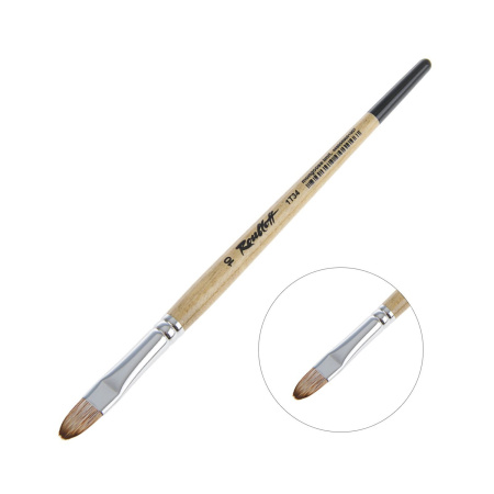 Кисть Roubloff синтетика имитация мангуста овальная №10 серия 1Т34